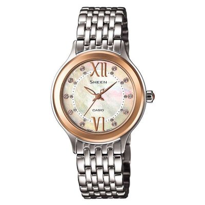 璀璨腕间，时尚之选 卡西欧SHEEN系列SHE-4040SG-7AU女士石英表深度解析