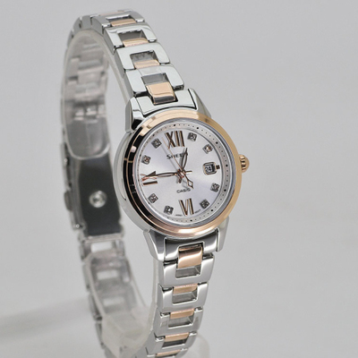 卡西欧SHE-4522SG-7AUPR女士石英表 时尚与精准的结合